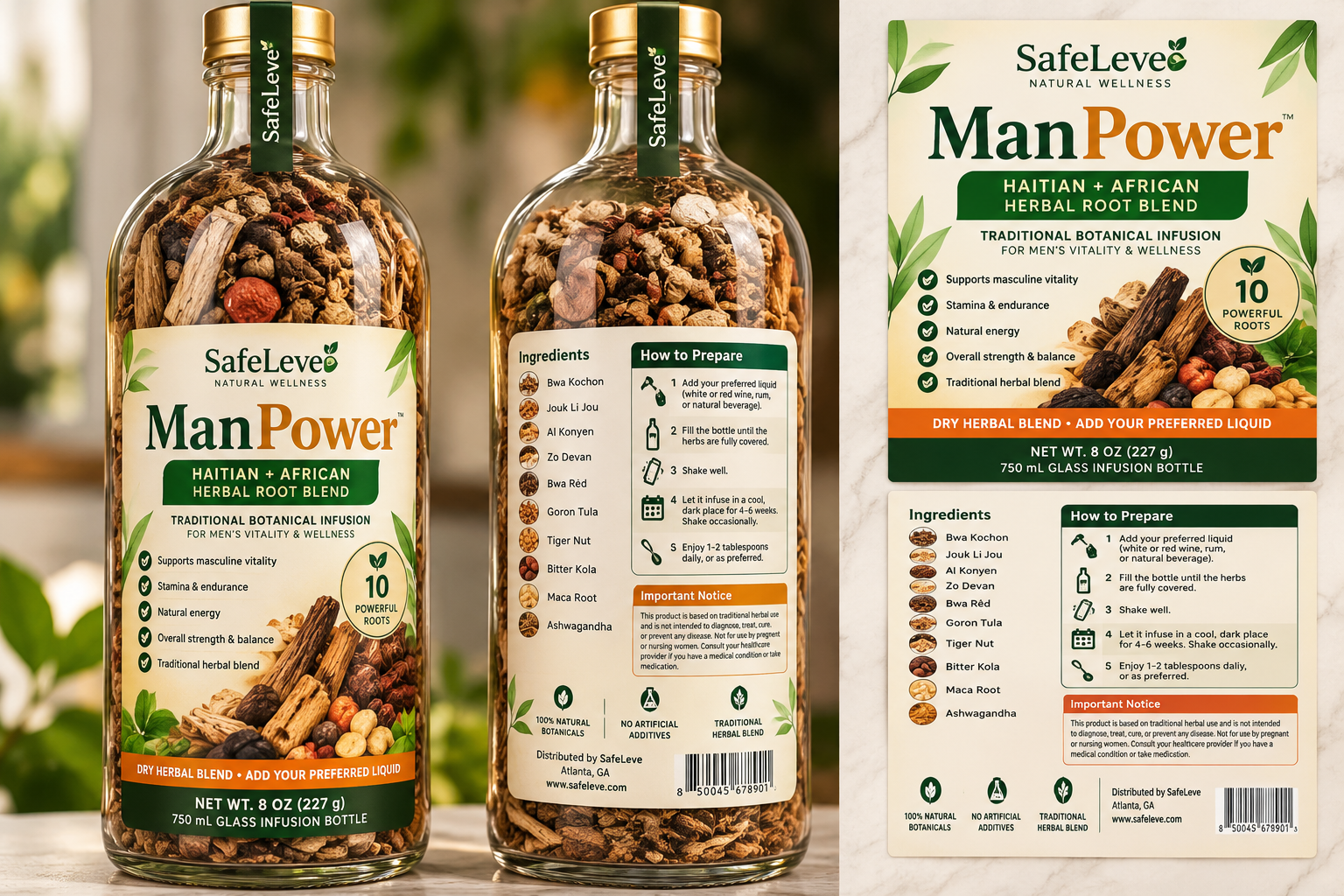 ManPower Vitality Blend(750ml)
