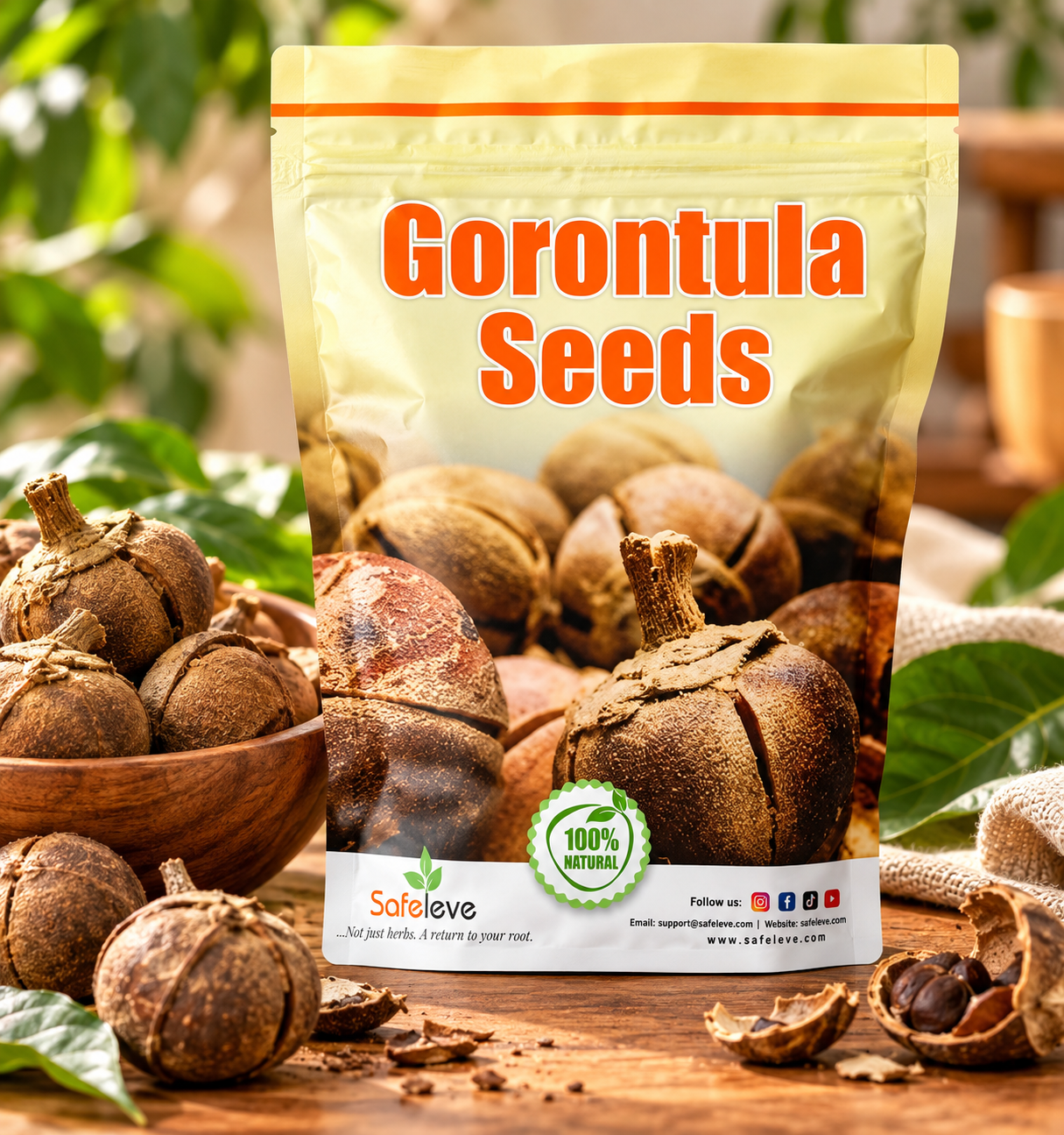 Fresh Gorontula/Snot Apple/Silky Kola/fruit/Thespesia Garckeana(Dried Fruits)