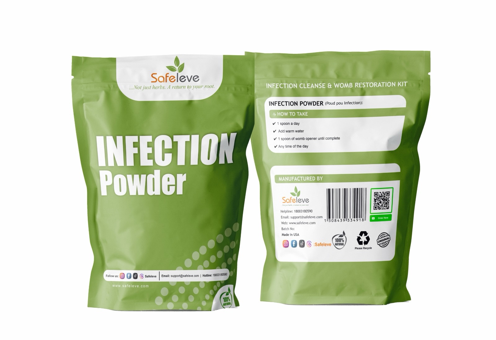 SafeLeve Cleanse Powder